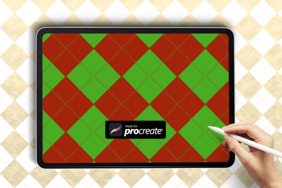 Exploring the Diamond Pattern Procreate Brush Retro for Creative Digital Art