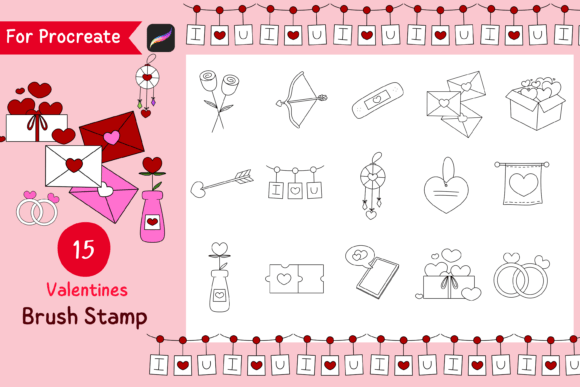 Procreate Brush Stamp Valentine: Creative Tools for Digital Artists
