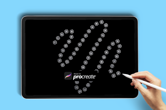 Snowflake Procreate Brush: A Unique Tool for Festive Digital Art