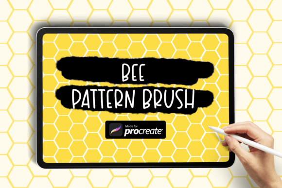 Unlocking Creativity with the Bee Pattern Brush for Procreate: A Must-Have Tool for Digital Artists